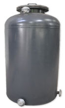 Πλαστική LLDPE δεξαμενή 1000L για κάθετη αποθήκευση HCl (μέγιστο 35%), Naoh (μέγιστο 50%), Naclo (μέγιστο 10%)