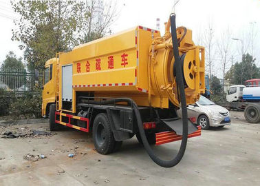 Κίνα Σηπτικά κενά φορτηγά DongFeng που συνδυάζονται ανάβλυση, φορτηγό 8000L συλλογής λυμάτων προμηθευτής
