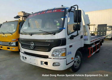 Κίνα 4 υδραυλικό φορτηγό ρυμούλκησης Wrecker τόνου, επίπεδης βάσης φορτηγό αποκατάστασης με τη μηχανή της Cummins προμηθευτής